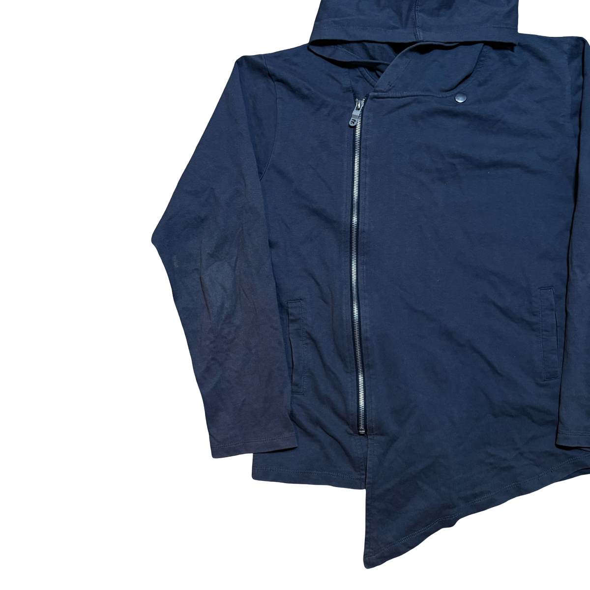 Asymmetric Zip Hoodie