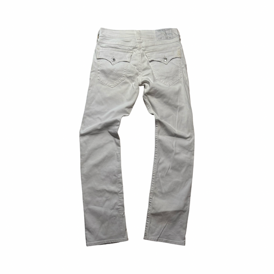 True Religion (RICKY) White Denim Jeans