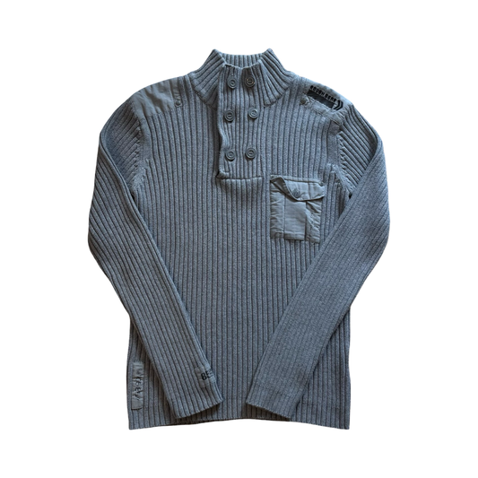 Knitted Button Sweater
