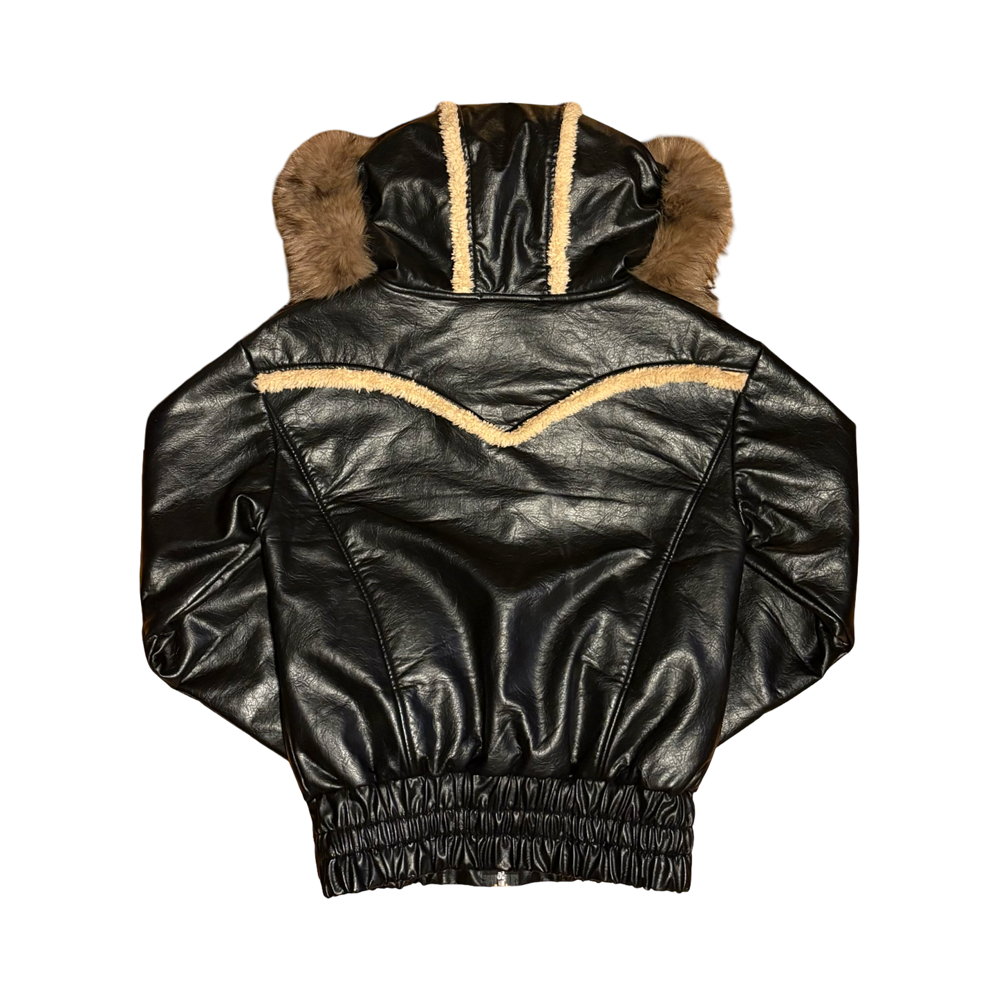 Coppermine Fur Leather Jacket