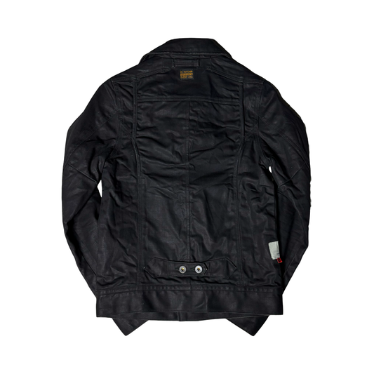 G Star Waxed Denim Jacket