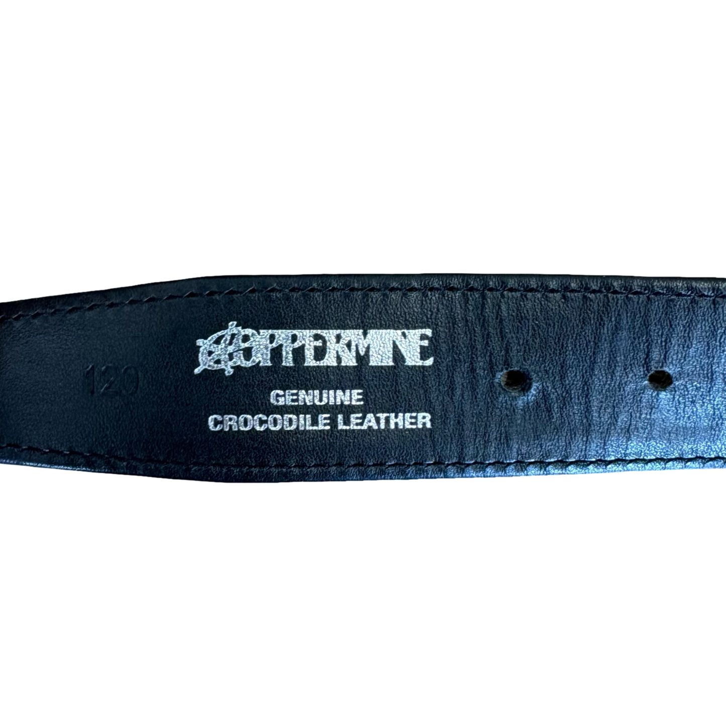 Coppermine Crocodile Belt