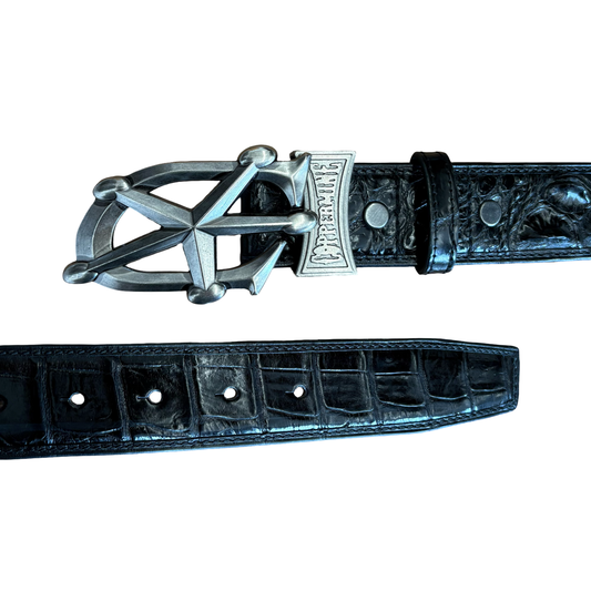 Coppermine Crocodile Belt