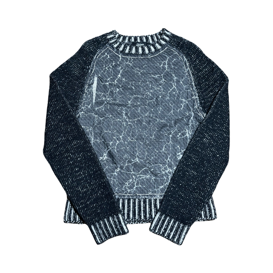 Jean Paul Gaultier Knitted Mesh Sweater
