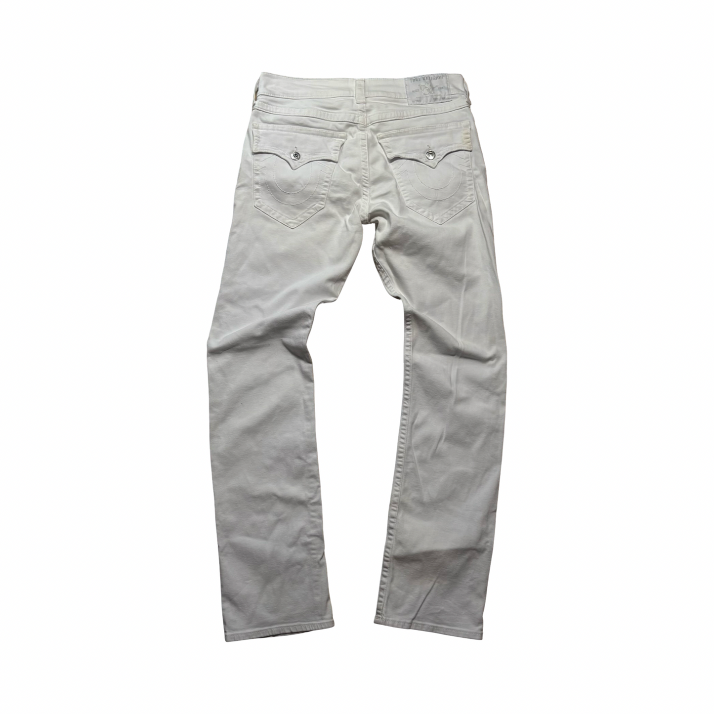 True Religion (RICKY) White Denim Jeans
