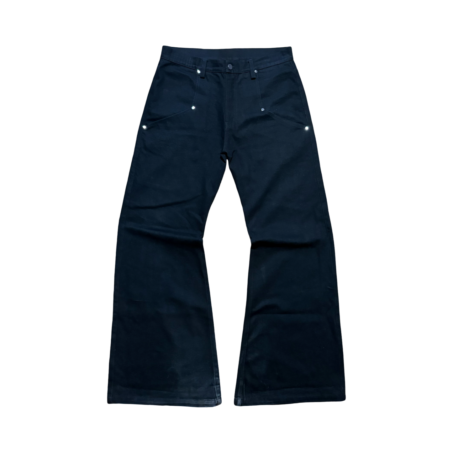 YARIK Studded Flared Jeans
