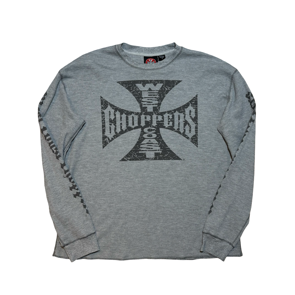 West Coast Choppers Thermal Iron Cross Longsleeve