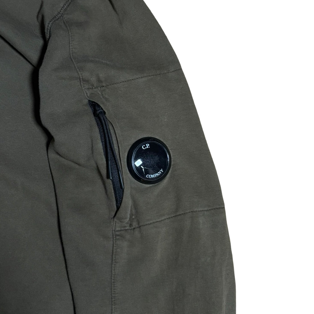 C.P. Company Army Zip Hoodie
