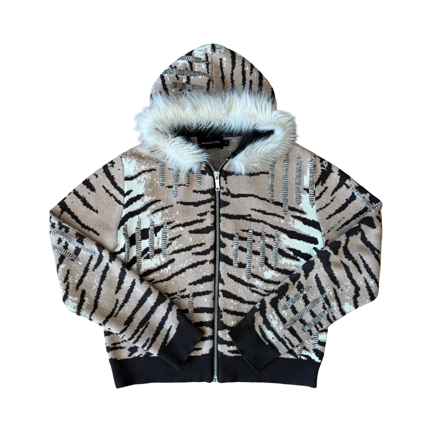 Racer Worldwide Fur Tiger Hoodie
