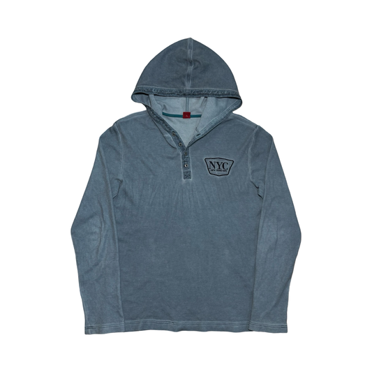 Vintage Hooded Henley