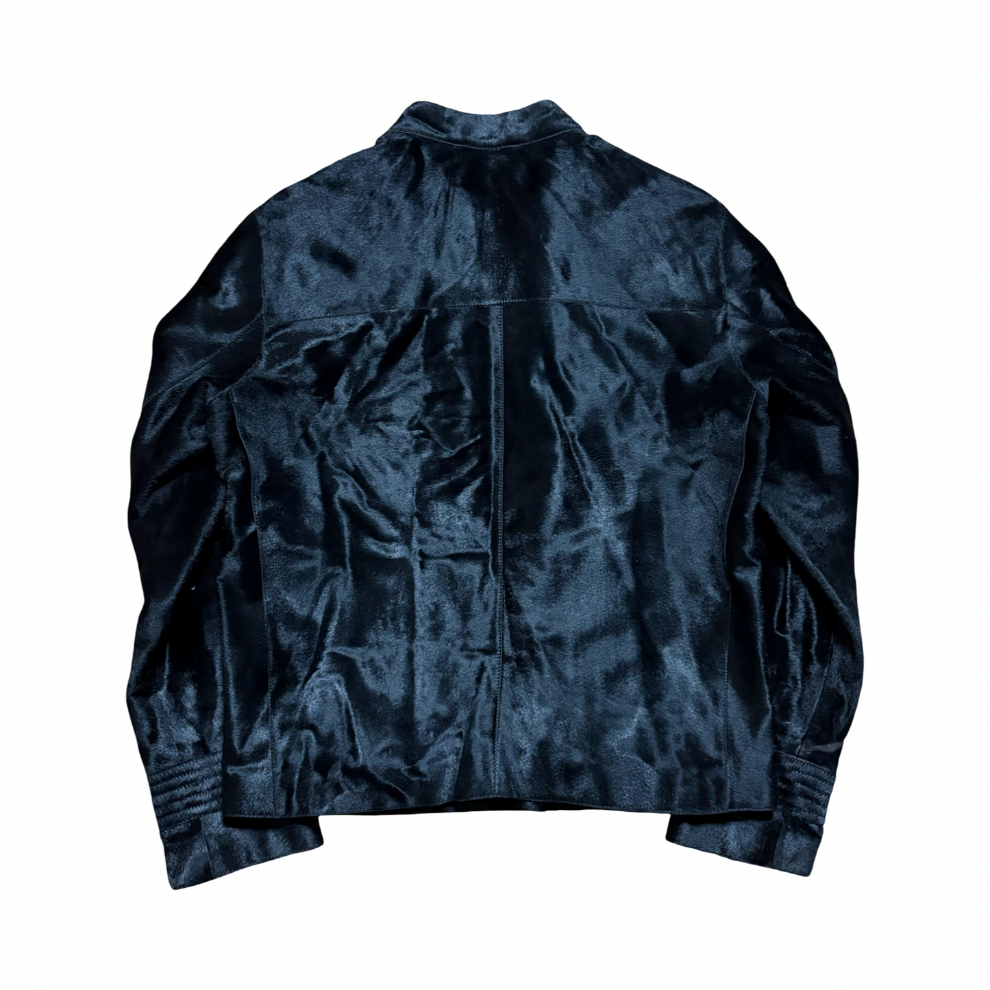 Calvin Klein 2000s Runway Horse Hair Jacket