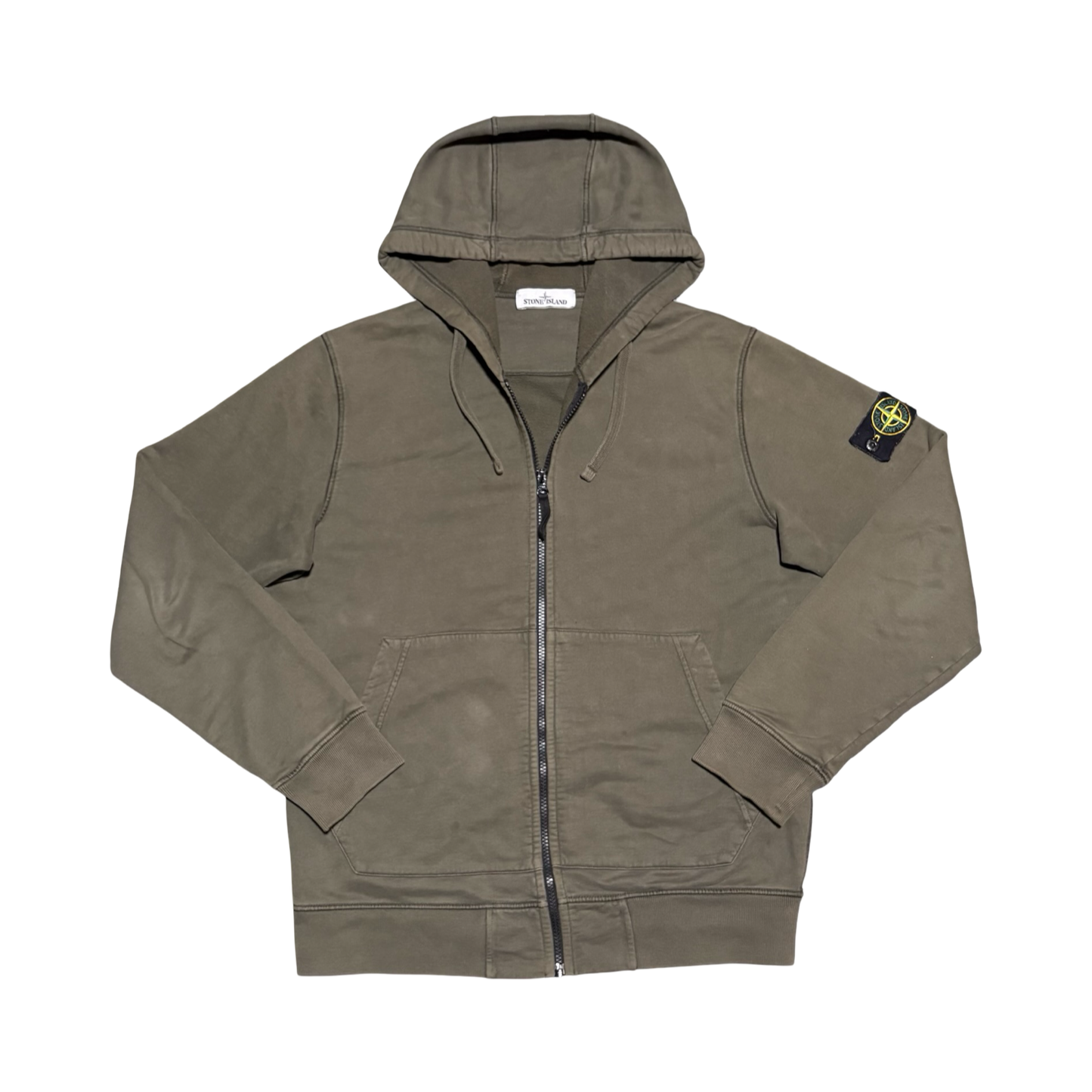 Stone Island Army Zip