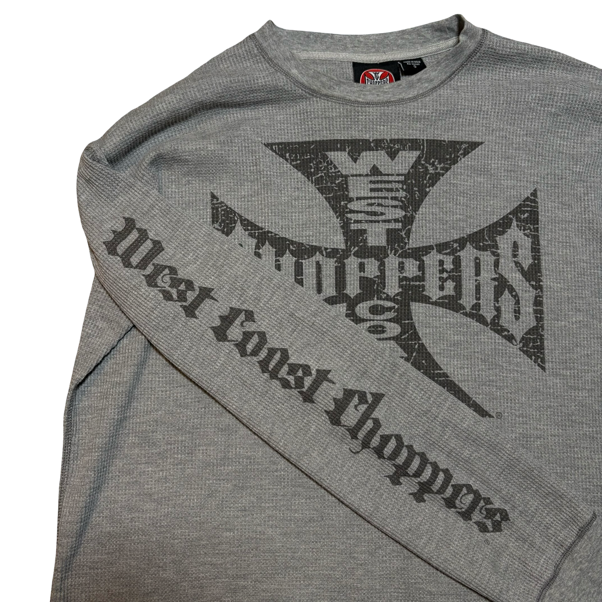 West Coast Choppers Thermal Iron Cross Longsleeve