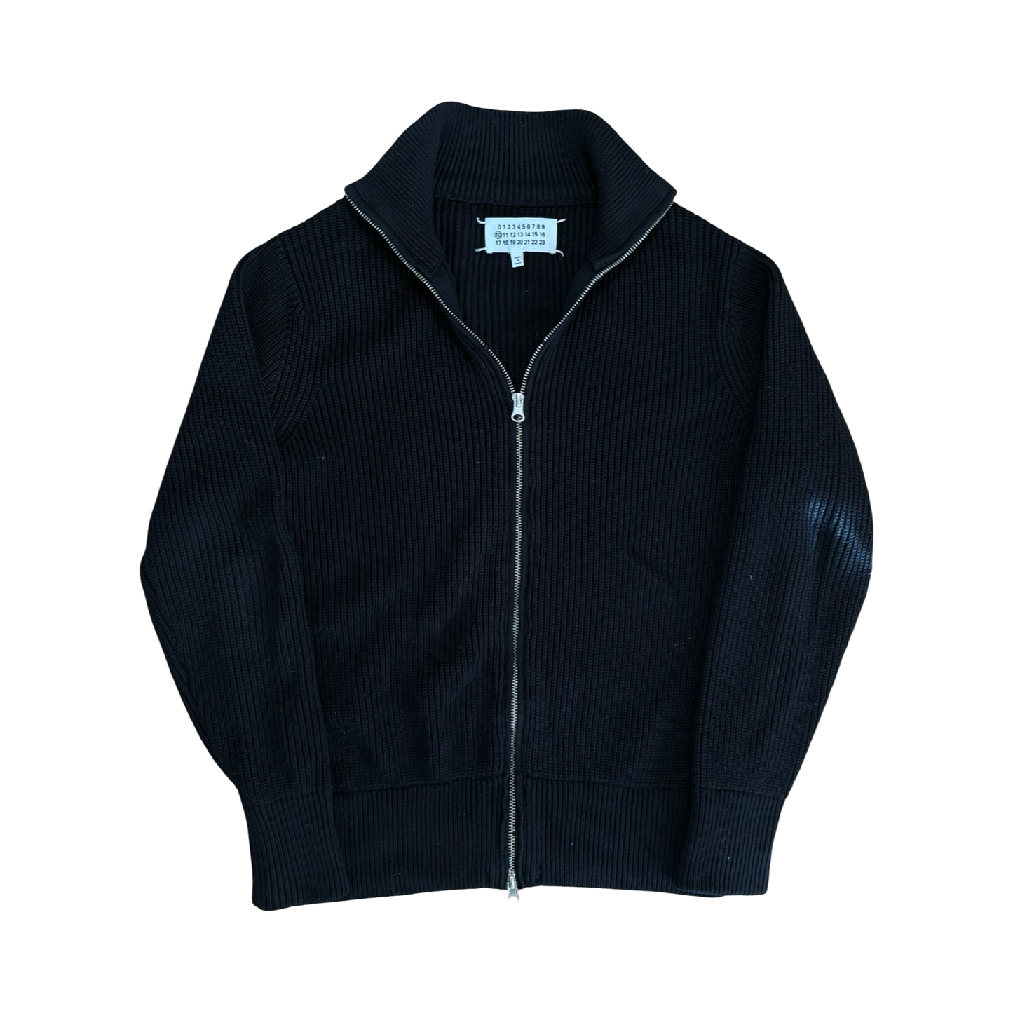 Maison Martin Margiela Knitted Sweater Zip