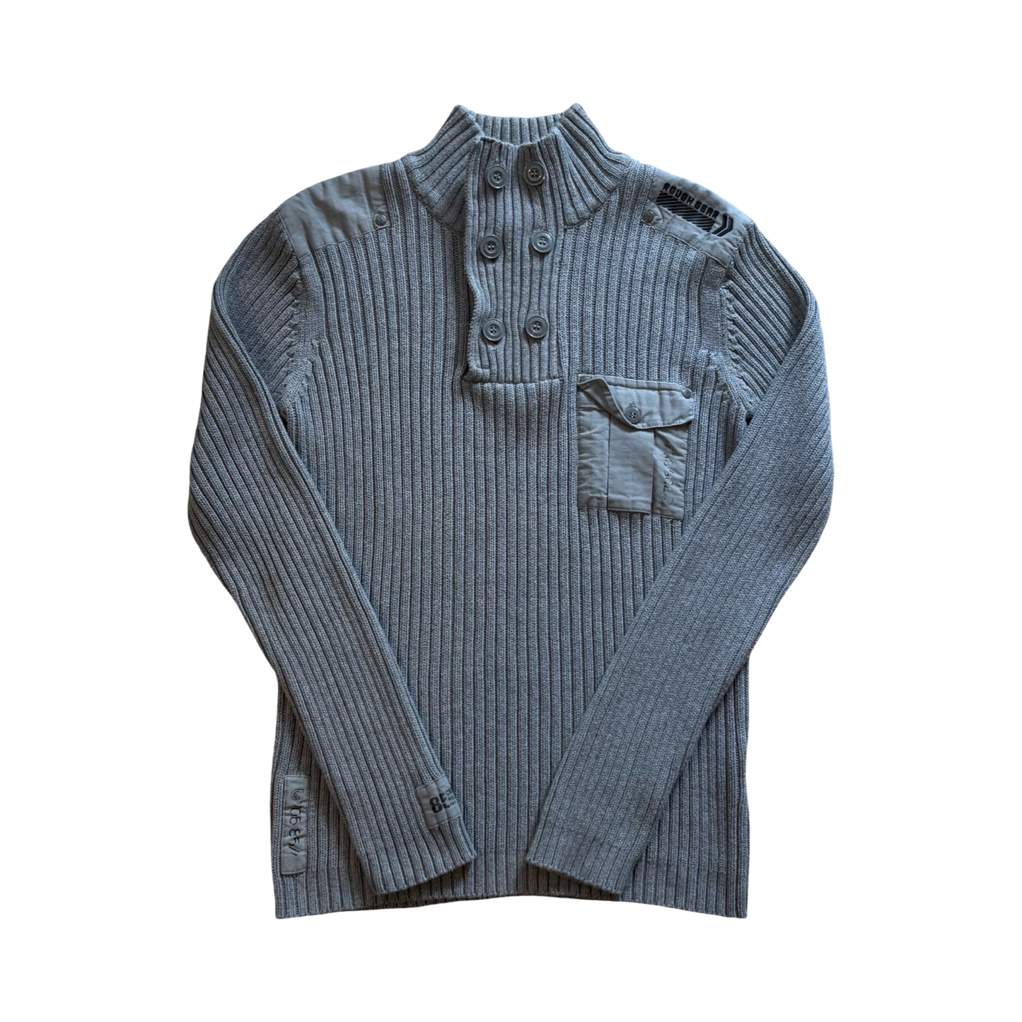 Knitted Button Sweater