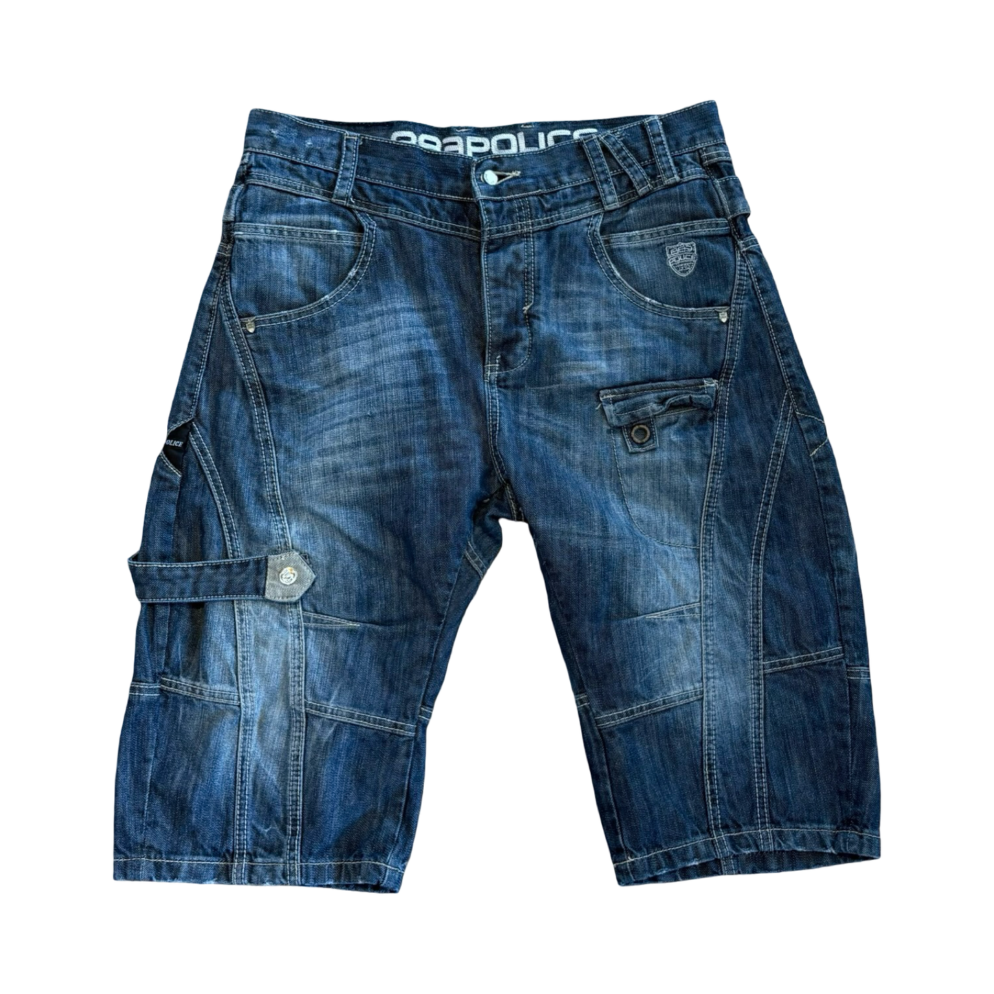 883 Police Denim Shorts