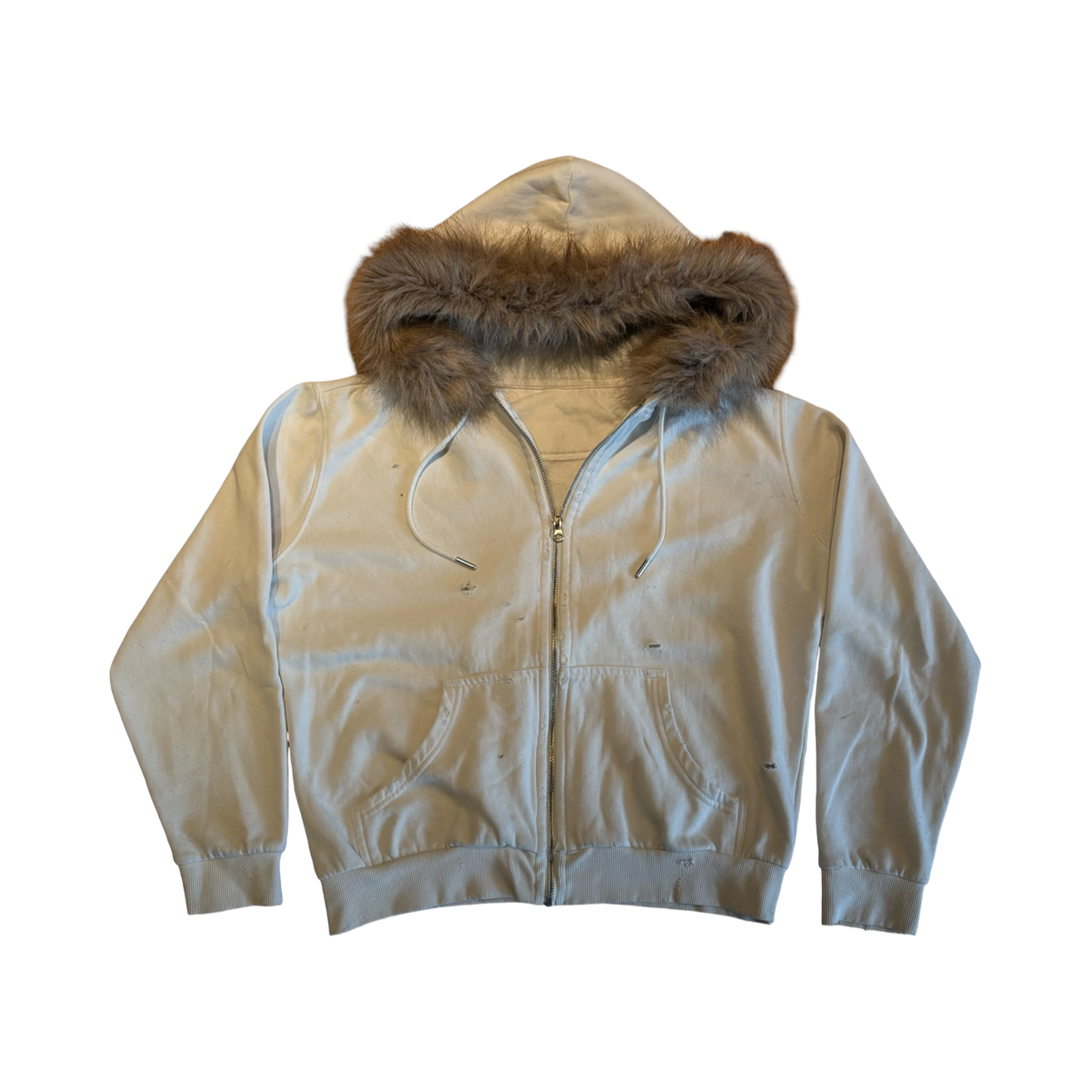 Reworked Fur Hoodie