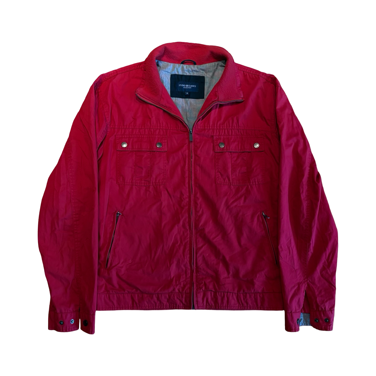 Vintage Red Windbreaker