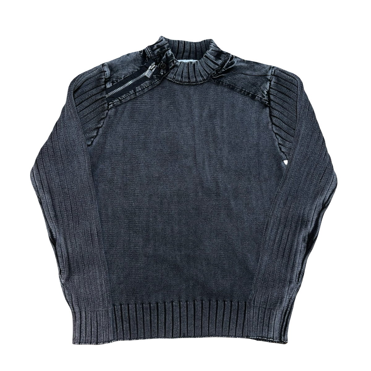 Knitted Zip Sweater