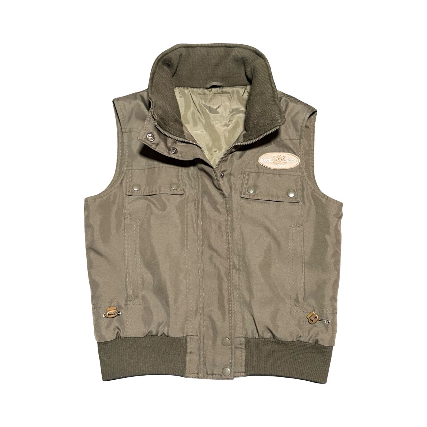 Vintage Army Fur Vest