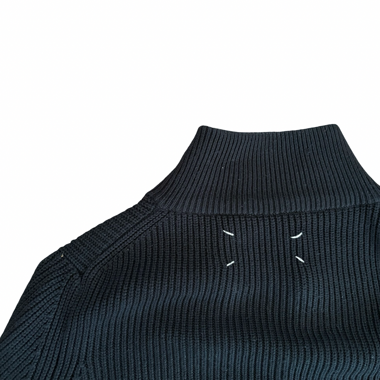 Maison Martin Margiela Knitted Sweater Zip