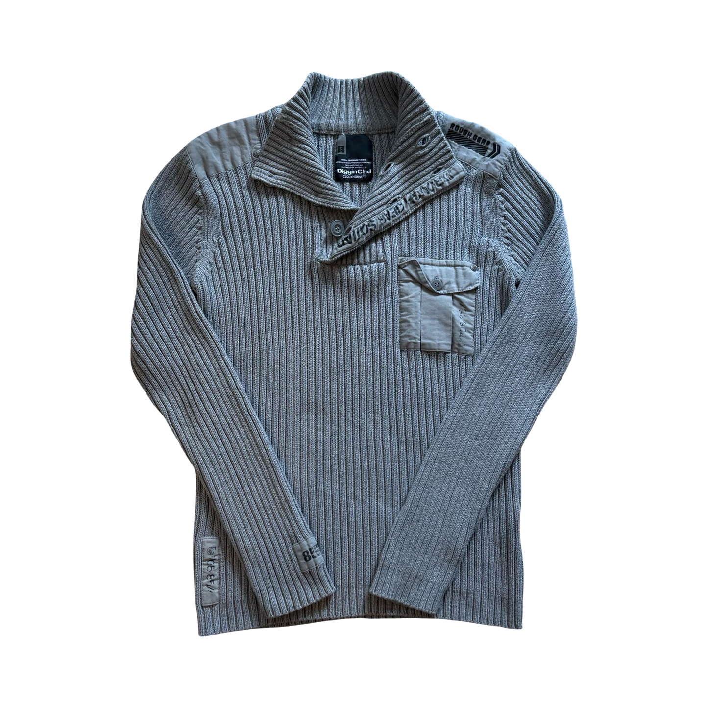 Knitted Button Sweater