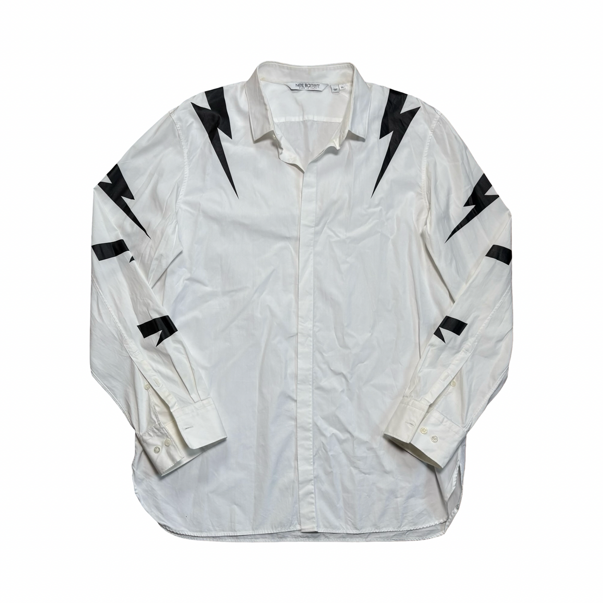Neil Barrett Tigerbolt Popeline Shirt