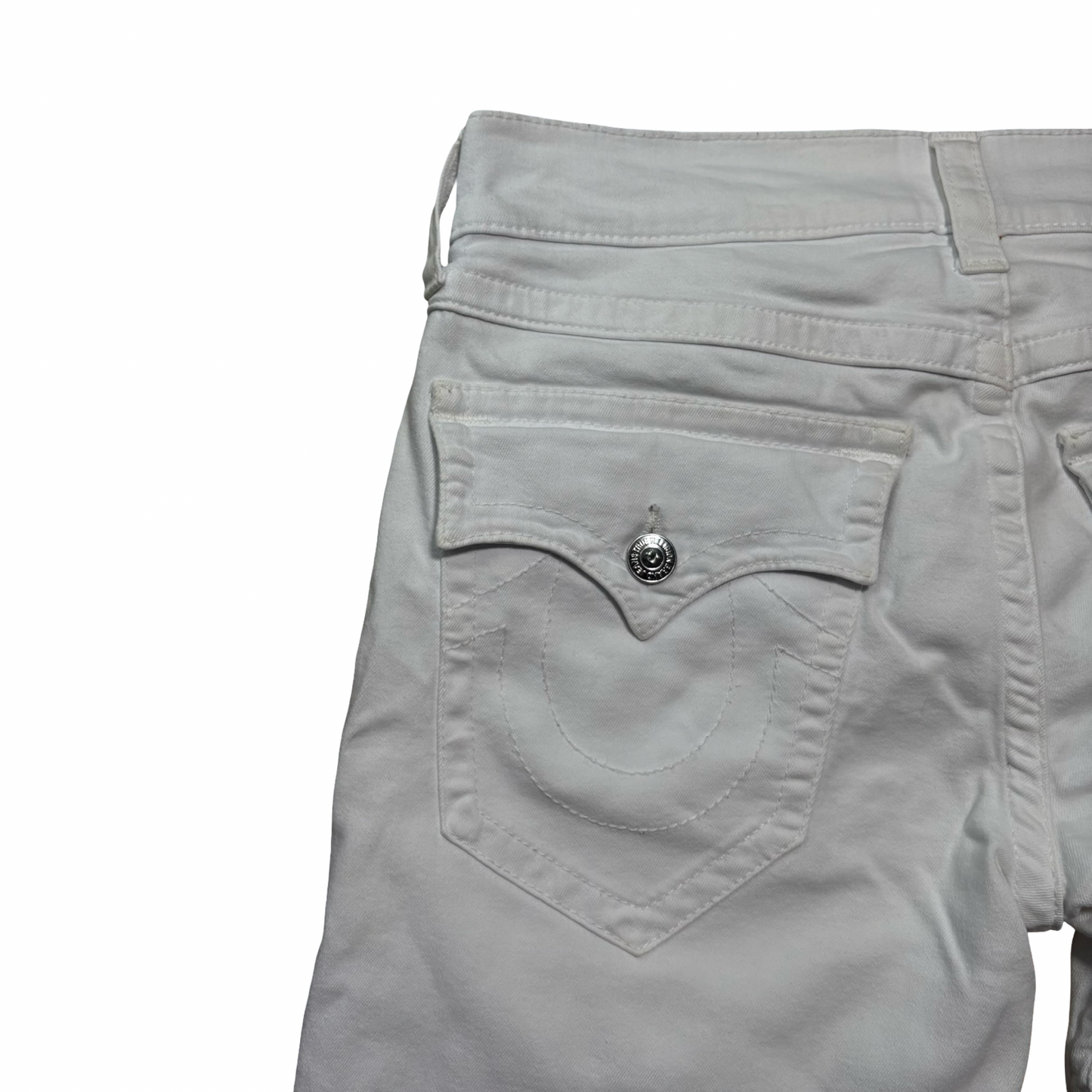 True Religion (RICKY) White Denim Jeans