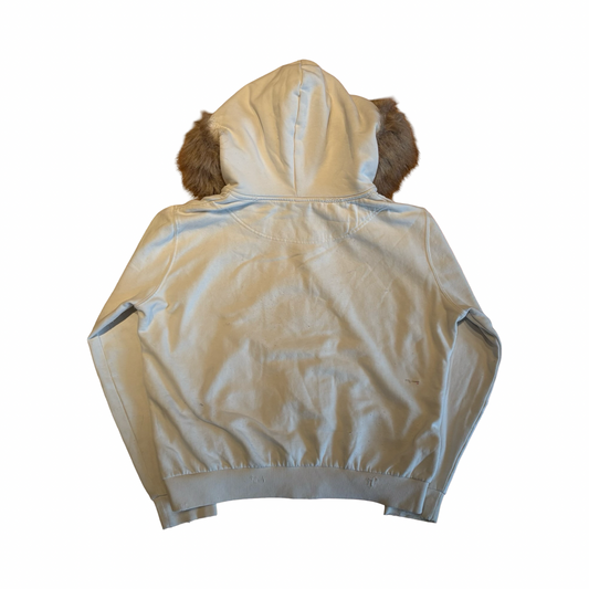 Reworked Fur Hoodie