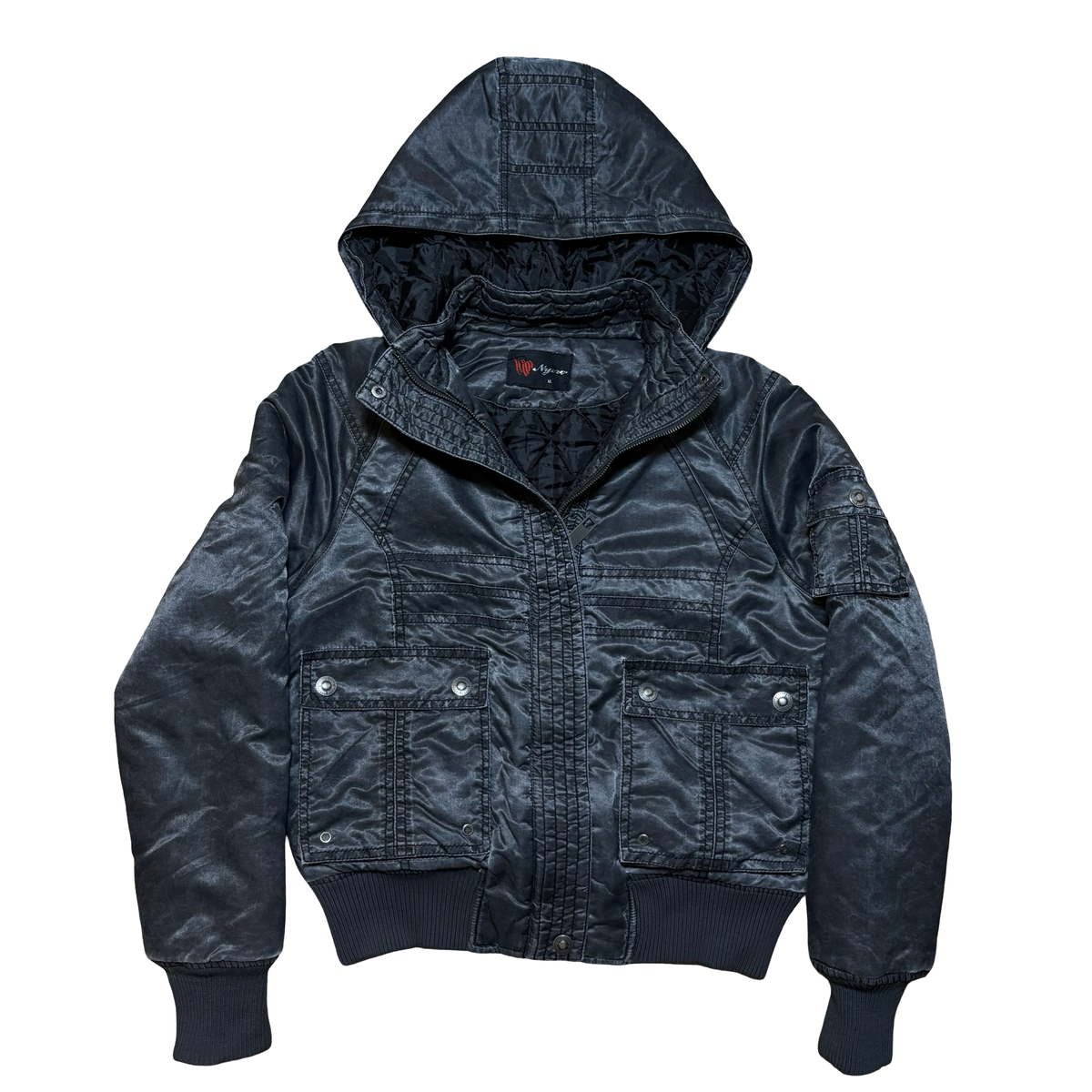 Nyera Detachable Fur / Hood Bomber Jacket