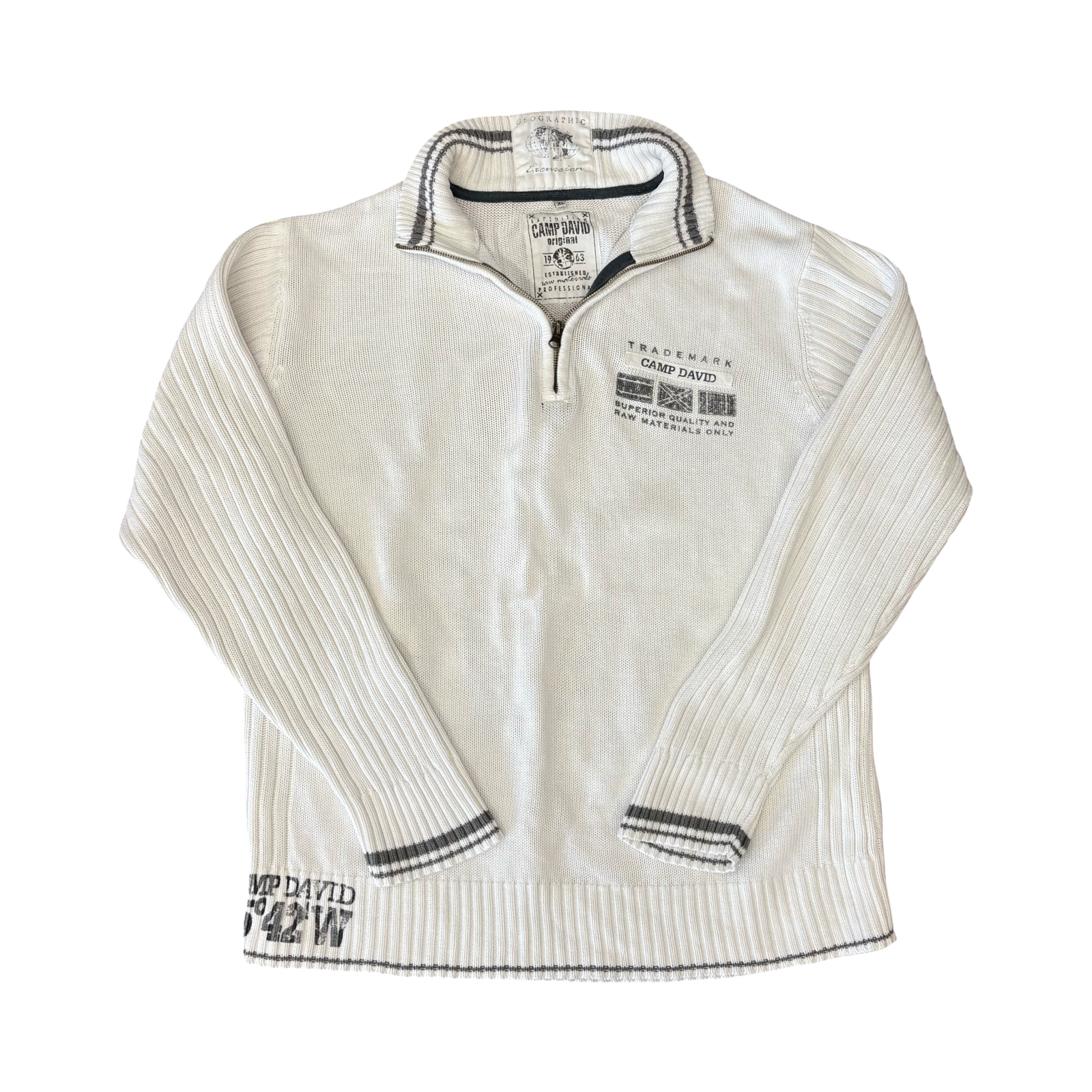 Camp David Knitted Sweater – KRÓM