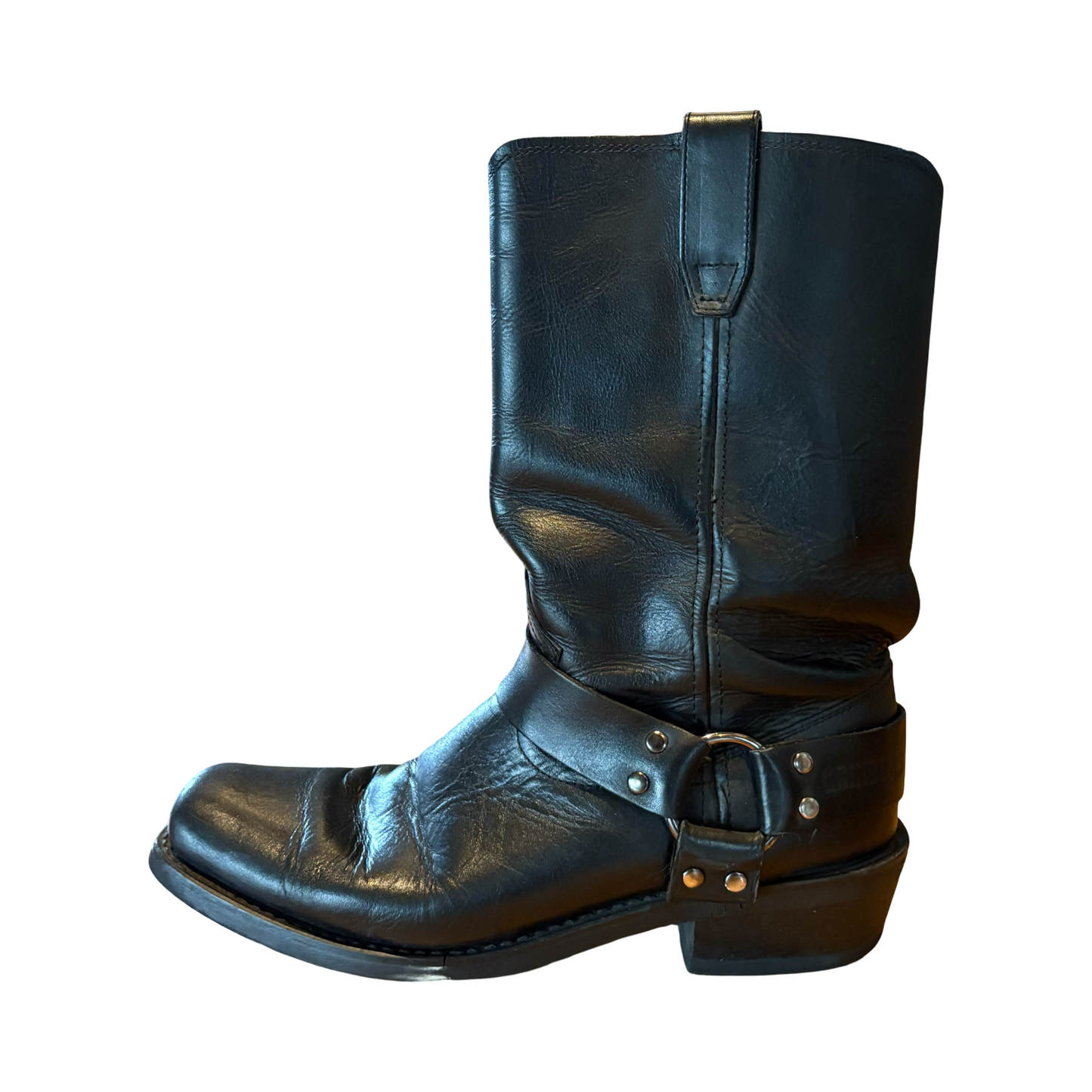 Grinders Leather Harness Boots