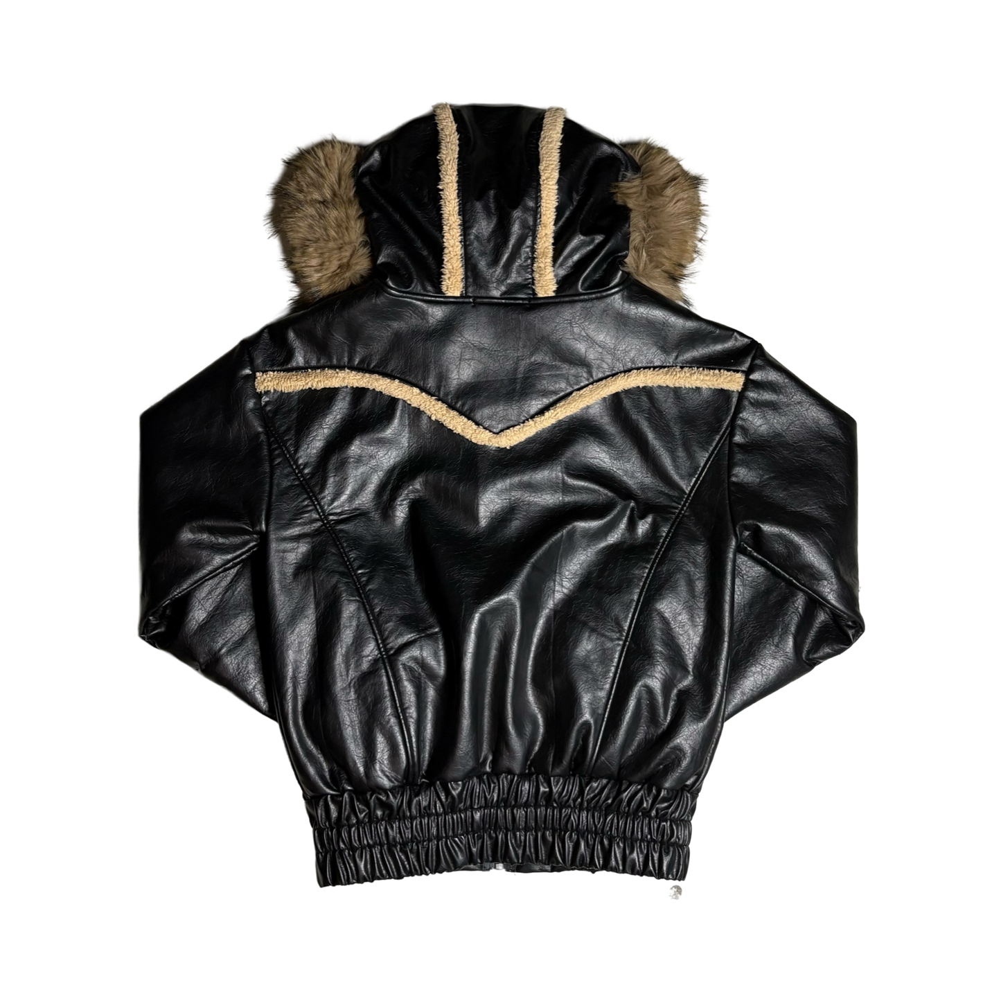 Coppermine Fur Leather Jacket