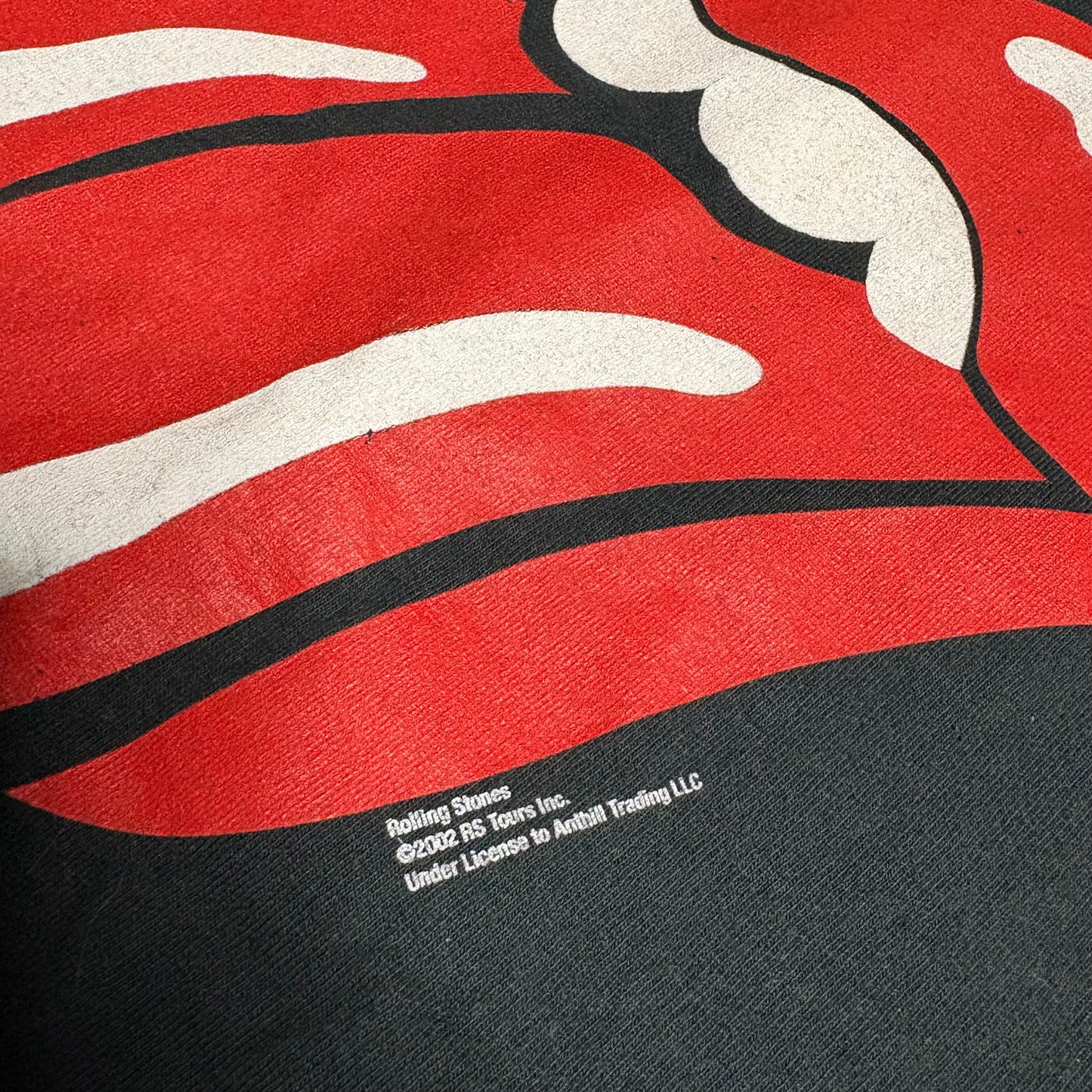 Rolling Stones 2002 Merch Tee