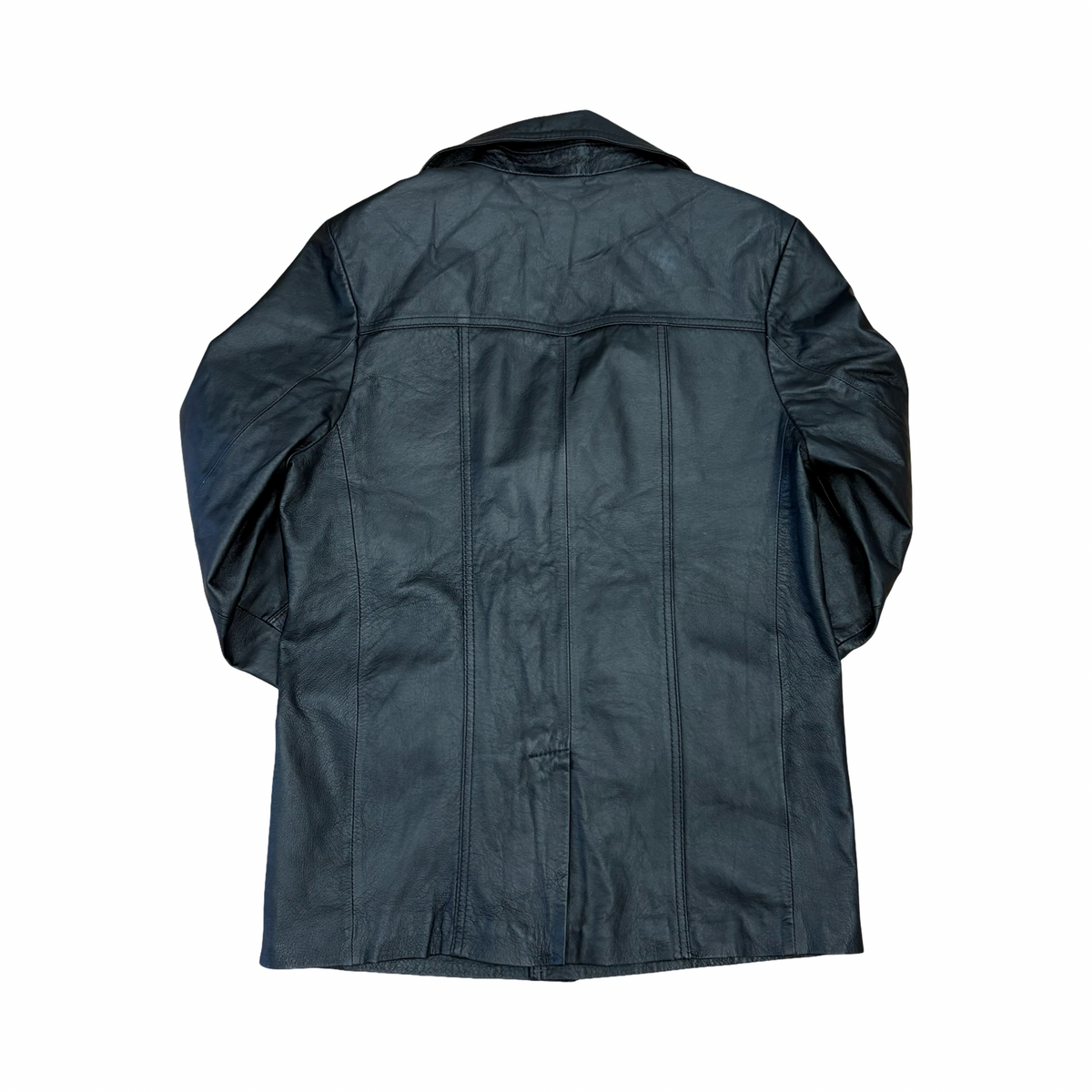Vintage Jack & Jones Leather Coat