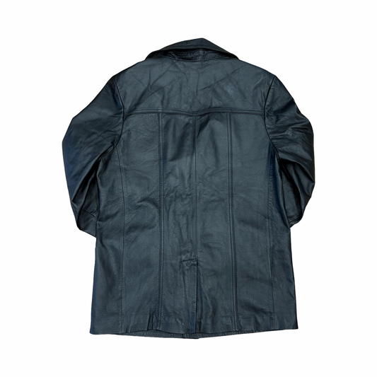 Vintage Jack & Jones Leather Coat