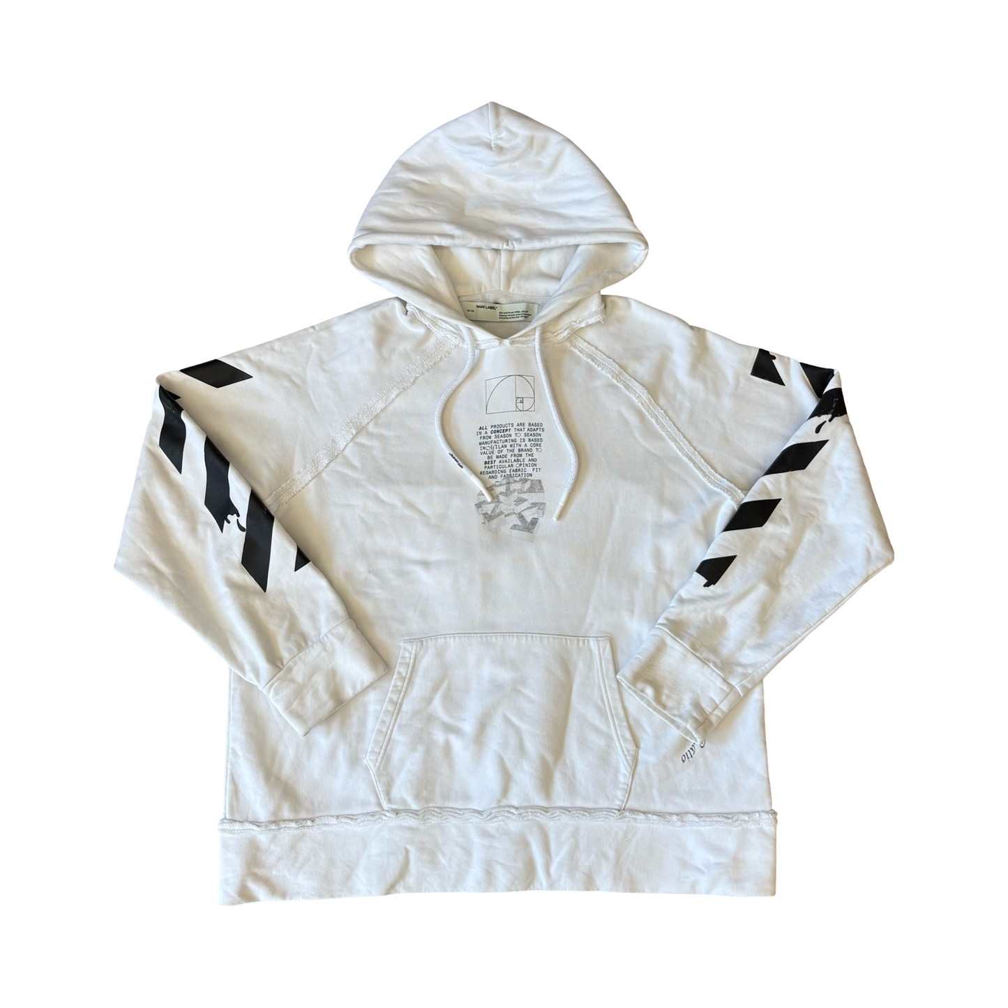 Off White Golden Ratio SS20 Hoodie