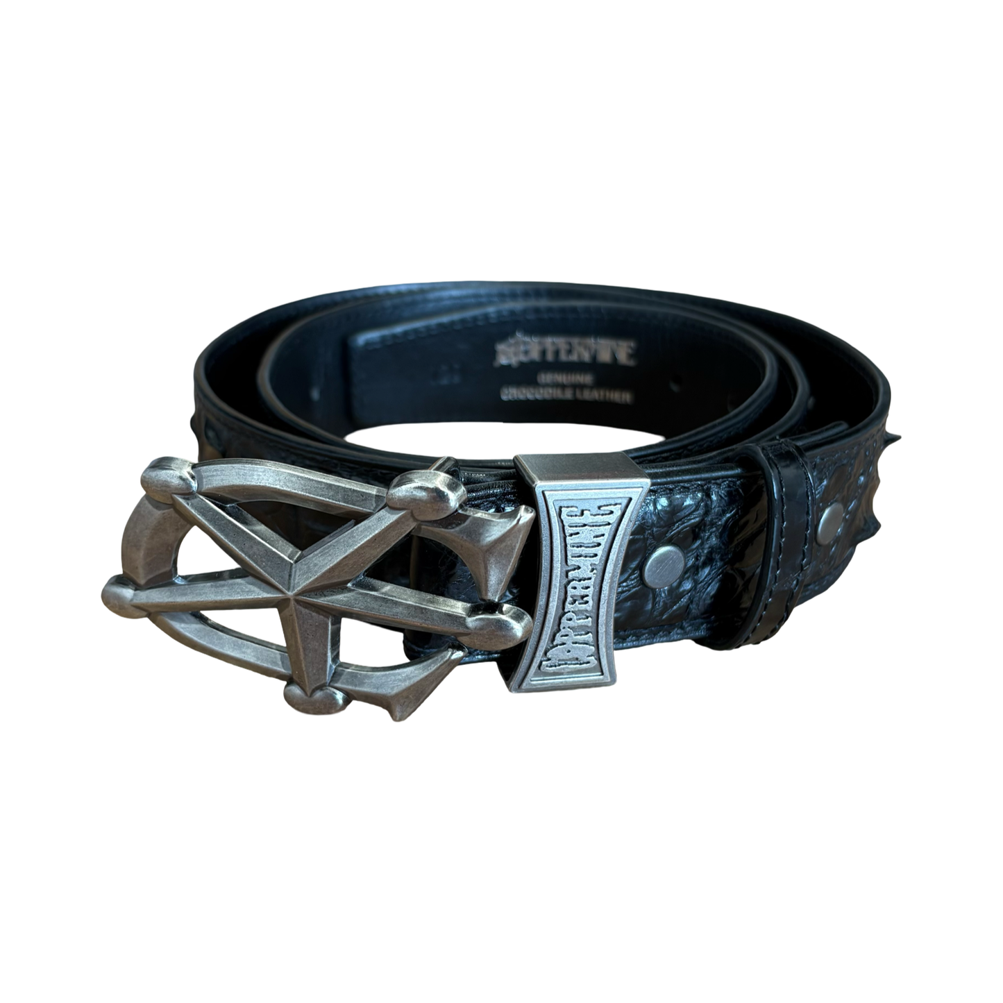 Coppermine Crocodile Belt
