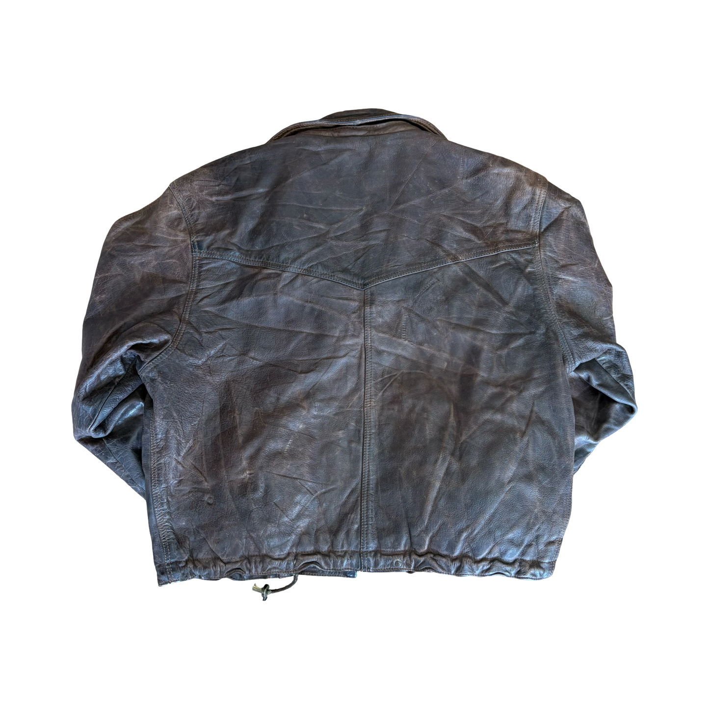 Skipper Leather Fireman Jacket